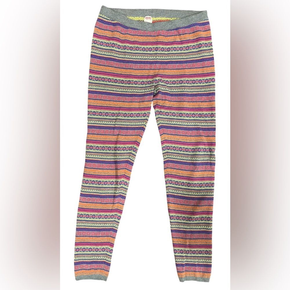 Mossimo Nordic Knit Pajama Pants Lounge Multicolored Size XL - Picture 2 of 5